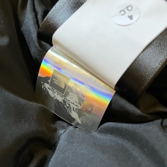 The North Face Women’s Arctic Parka Black Waterproof Coat - Picture 9 of 9